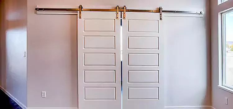 Glass Barn Door with Installation Hardware Kit Yucca Valley